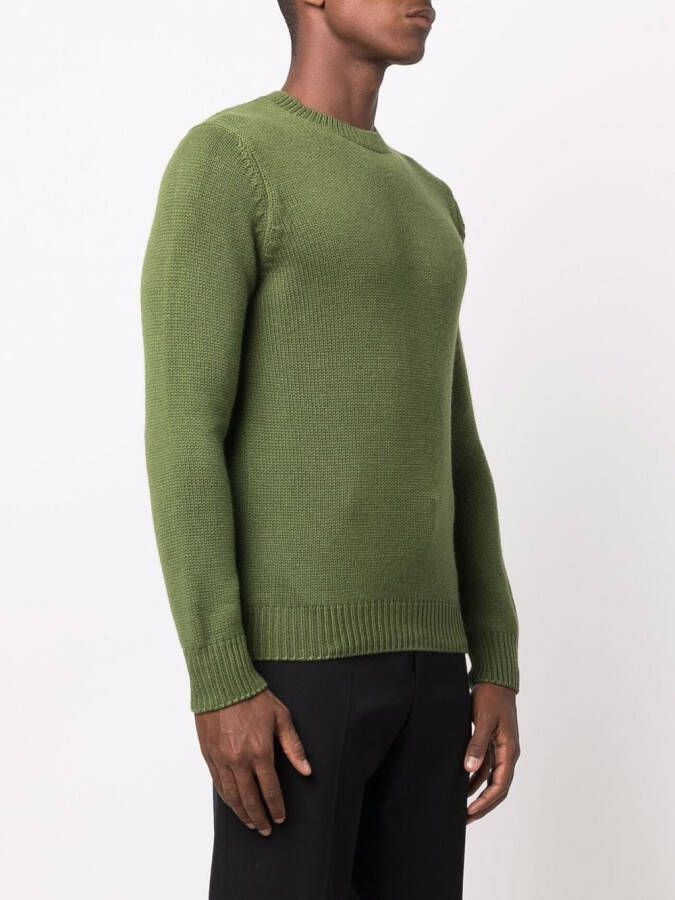 Dell'oglio Trui met ronde hals Groen