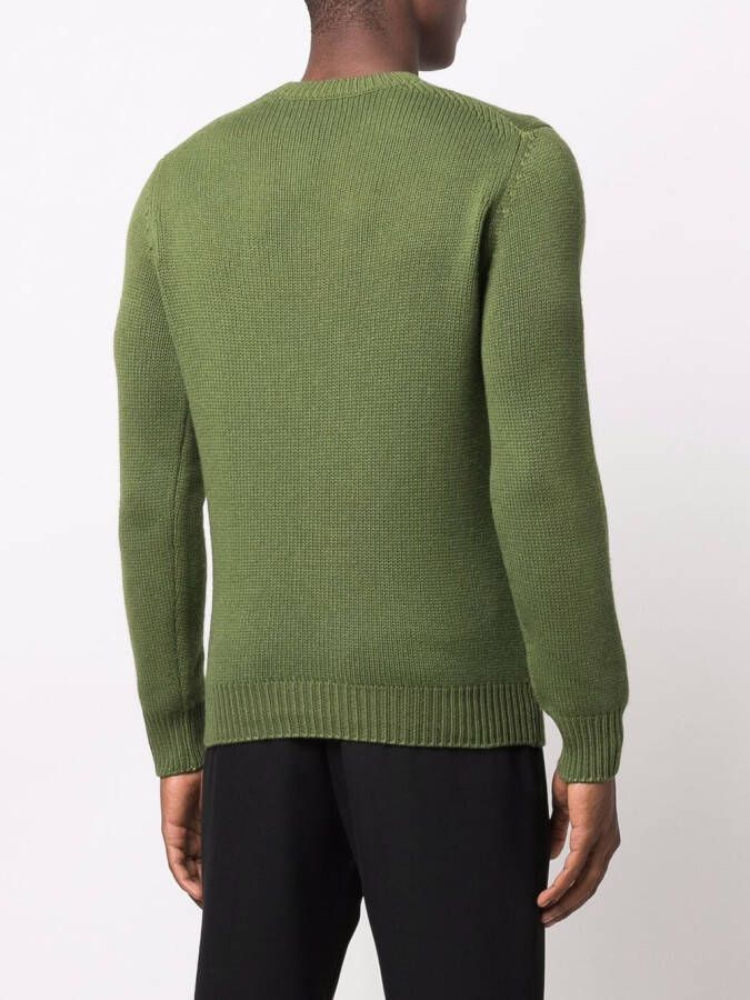 Dell'oglio Trui met ronde hals Groen