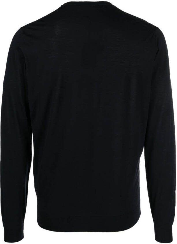 Dell'oglio Trui met ronde hals Blauw