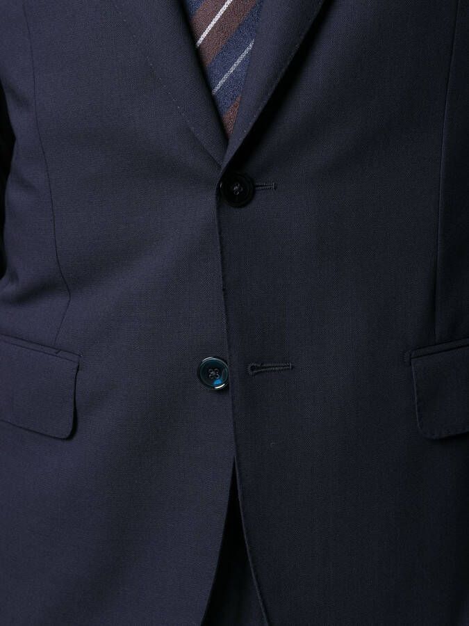 Dell'oglio Tweedelig pak Blauw