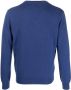 Dell'oglio Fijngebreide trui Blauw - Thumbnail 2