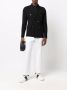 Dell'oglio Vest met puntige kraag Blauw - Thumbnail 2