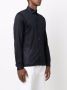 Dell'oglio Vest met puntige kraag Blauw - Thumbnail 3