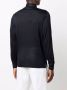 Dell'oglio Vest met puntige kraag Blauw - Thumbnail 4