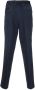 Dell'oglio Broek met toelopende pijpen Blauw - Thumbnail 2