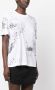 DES PHEMMES T-shirt verfraaid met kristallen Wit - Thumbnail 3