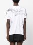 DES PHEMMES T-shirt verfraaid met kristallen Wit - Thumbnail 4