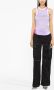 DES PHEMMES Tanktop verfraaid met kristallen Paars - Thumbnail 2