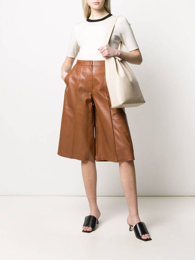 Desa 1972 Leren culotte Beige