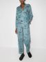 Desmond & Dempsey Katoenen pyjama Blauw - Thumbnail 2