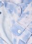 Desmond & Dempsey Pyjama met tie-dye print Blauw - Thumbnail 3