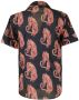 Desmond & Dempsey Pyjama met tijgerprint Blauw - Thumbnail 2