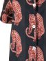 Desmond & Dempsey Pyjama met tijgerprint Blauw - Thumbnail 4