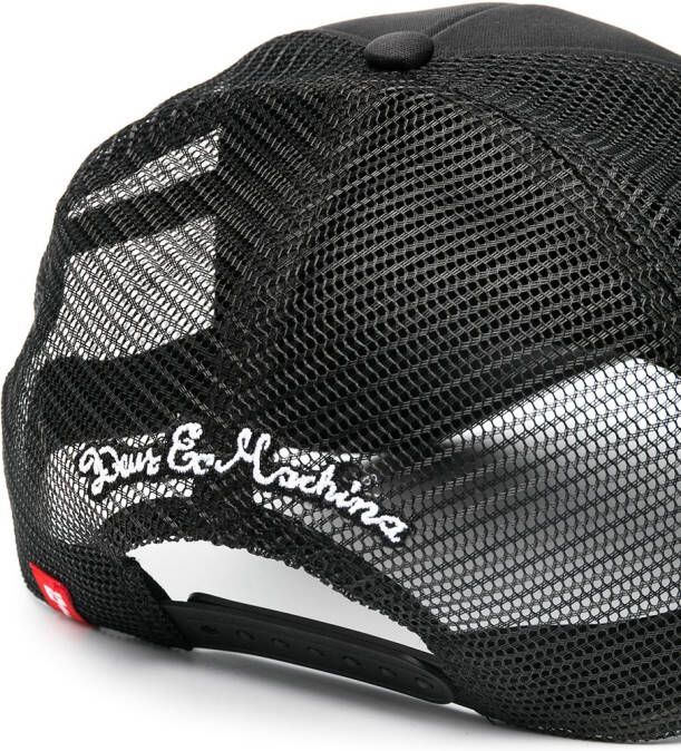 Deus Ex Machina Honkbalpet met borduursel Zwart
