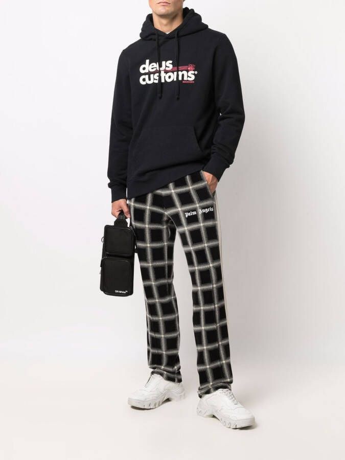 Deus Ex Machina Hoodie met logoprint Zwart