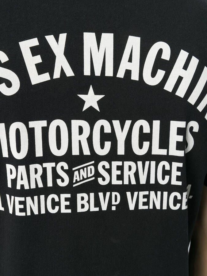 Deus Ex Machina oversized logo T-shirt Zwart