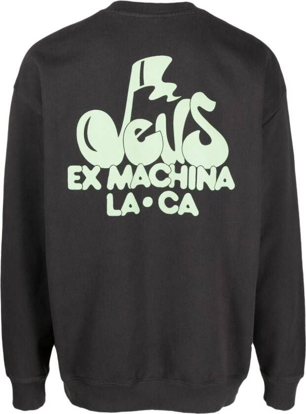 Deus Ex Machina Sweater met logoprint Grijs