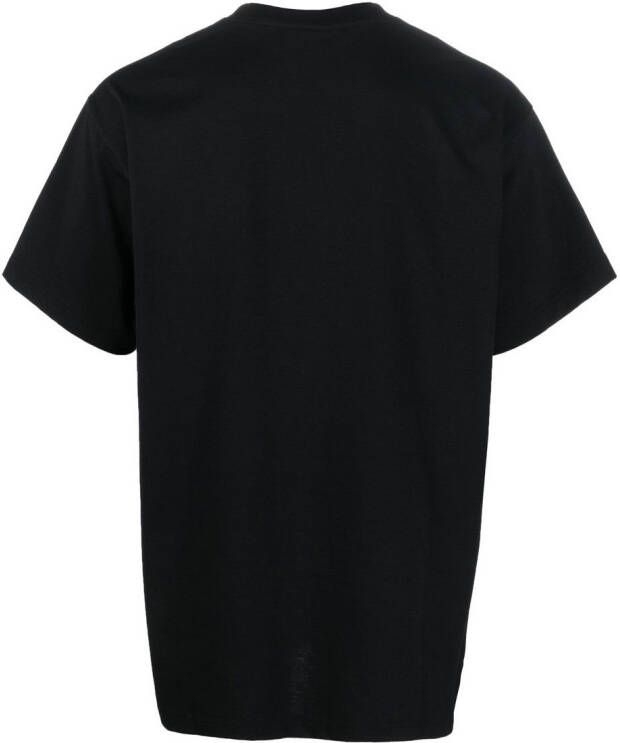 Deus Ex Machina T-shirt met logo Zwart