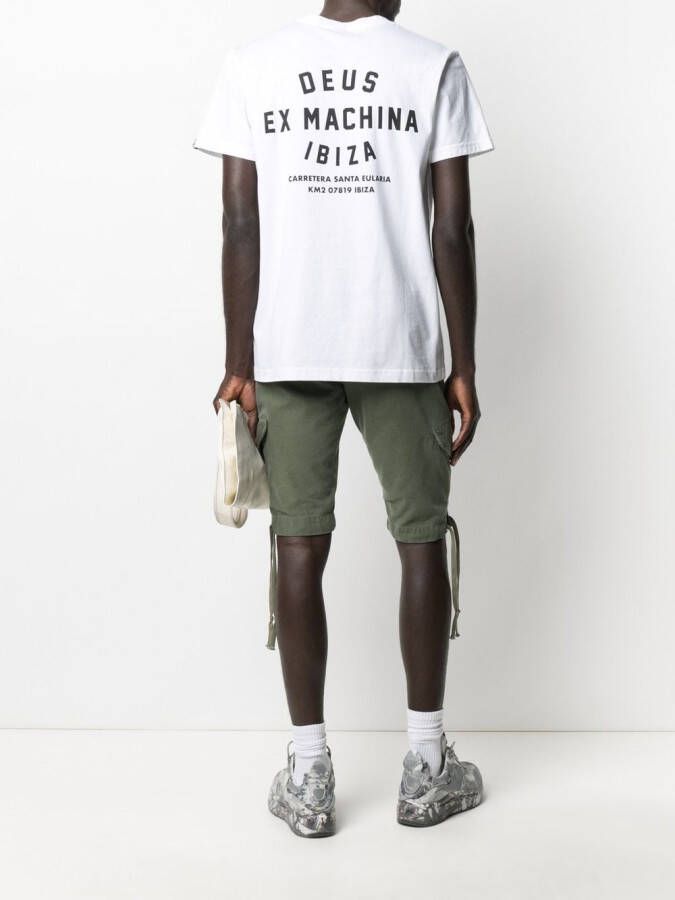 Deus Ex Machina T-shirt met logoprint Wit