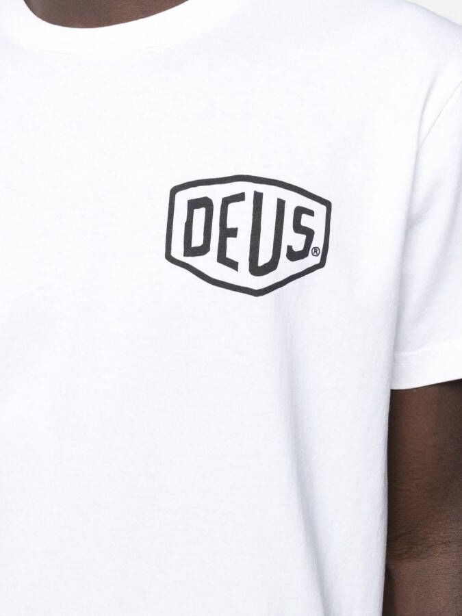 Deus Ex Machina T-shirt met logoprint Wit