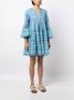 Devotion Jurk met print Blauw - Thumbnail 3