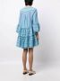 Devotion Jurk met print Blauw - Thumbnail 4