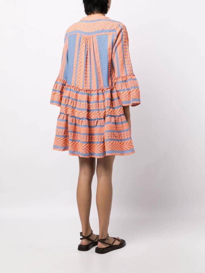 Devotion Jurk met print Oranje