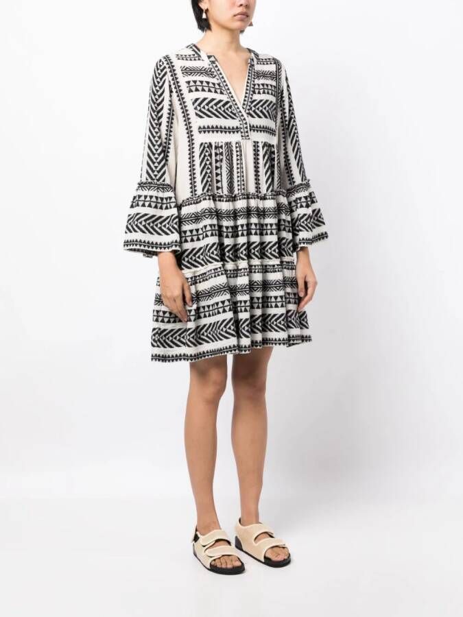 Devotion Jurk met print Zwart