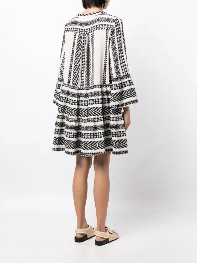 Devotion Jurk met print Zwart