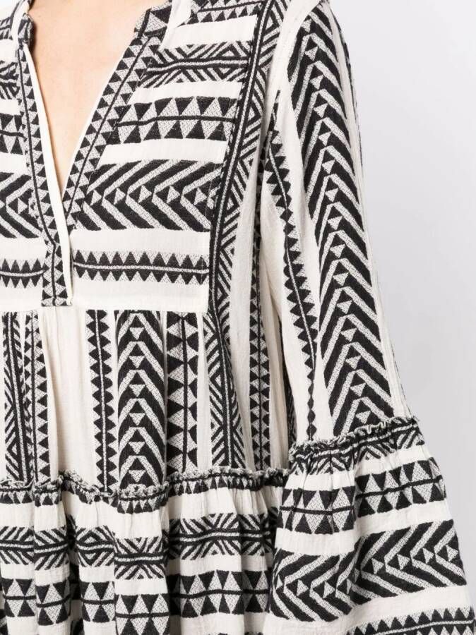 Devotion Jurk met print Zwart