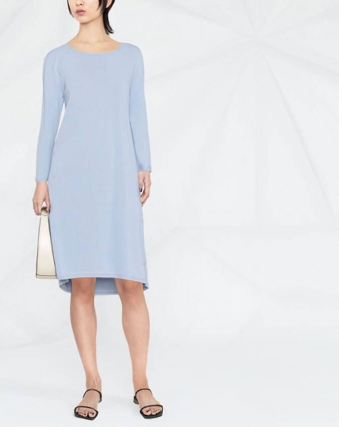 D.Exterior Gebreide jurk Blauw