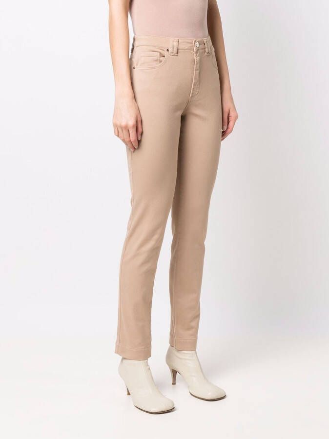 D.Exterior Straight broek Bruin