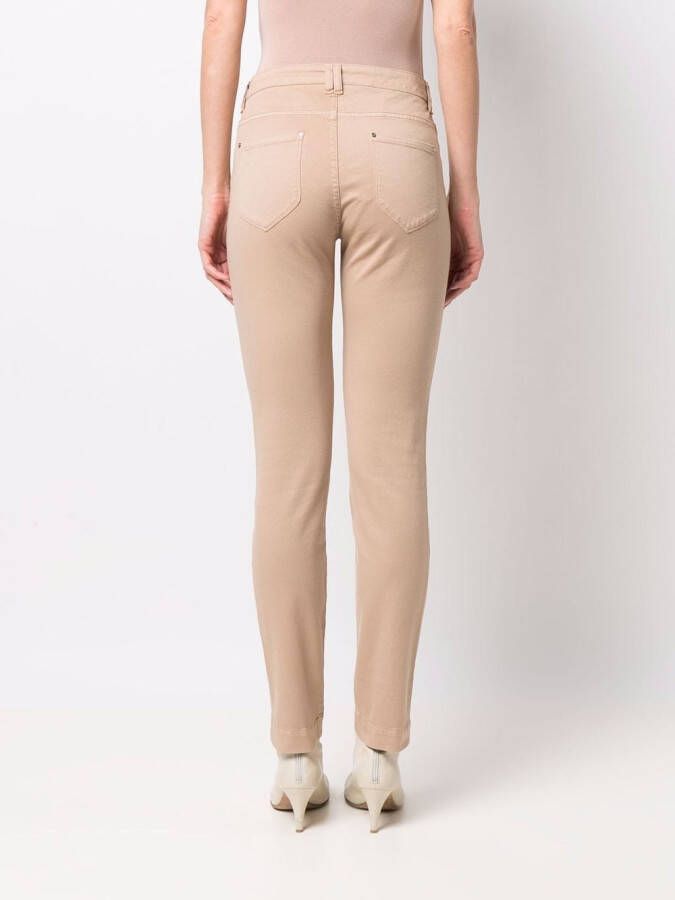 D.Exterior Straight broek Bruin