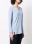 D.Exterior Trui met V-hals Blauw - Thumbnail 3
