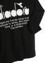 Diadora Junior T-shirt met logoprint Zwart - Thumbnail 3
