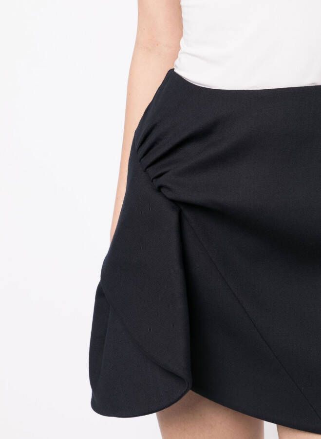 Dice Kayek Asymmetrische mini-rok Blauw