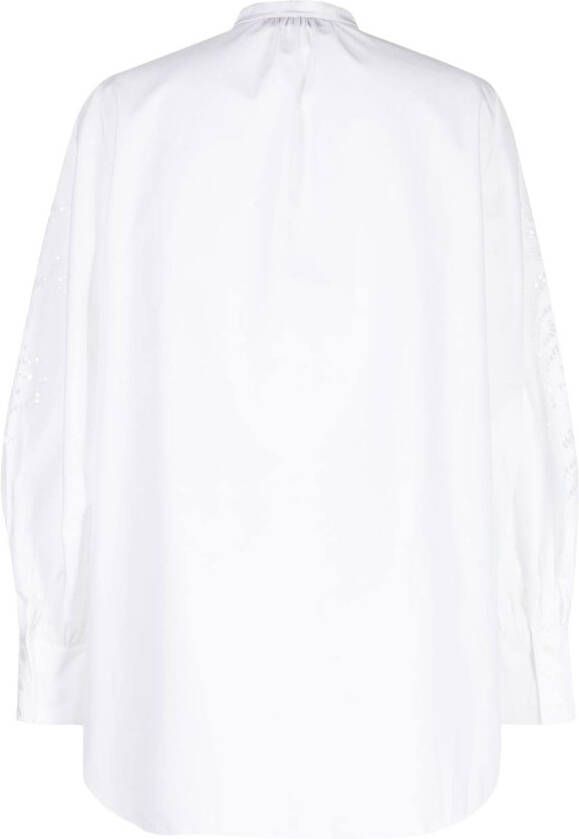 Dice Kayek Blouse met borduurwerk Wit