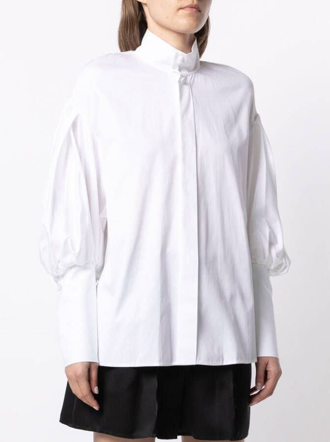 Dice Kayek Blouse met klokmouwen Wit