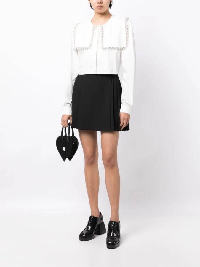 Dice Kayek High waist plooirok Zwart