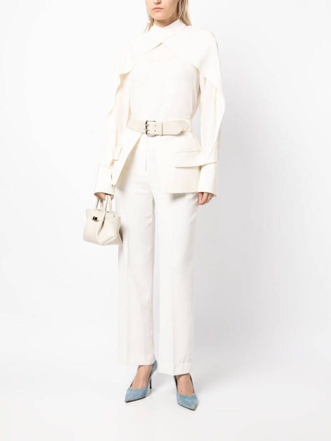 Dice Kayek High waist rok Beige
