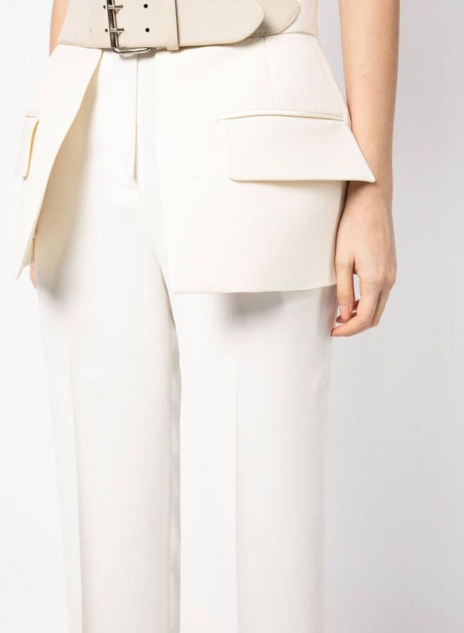 Dice Kayek High waist rok Beige