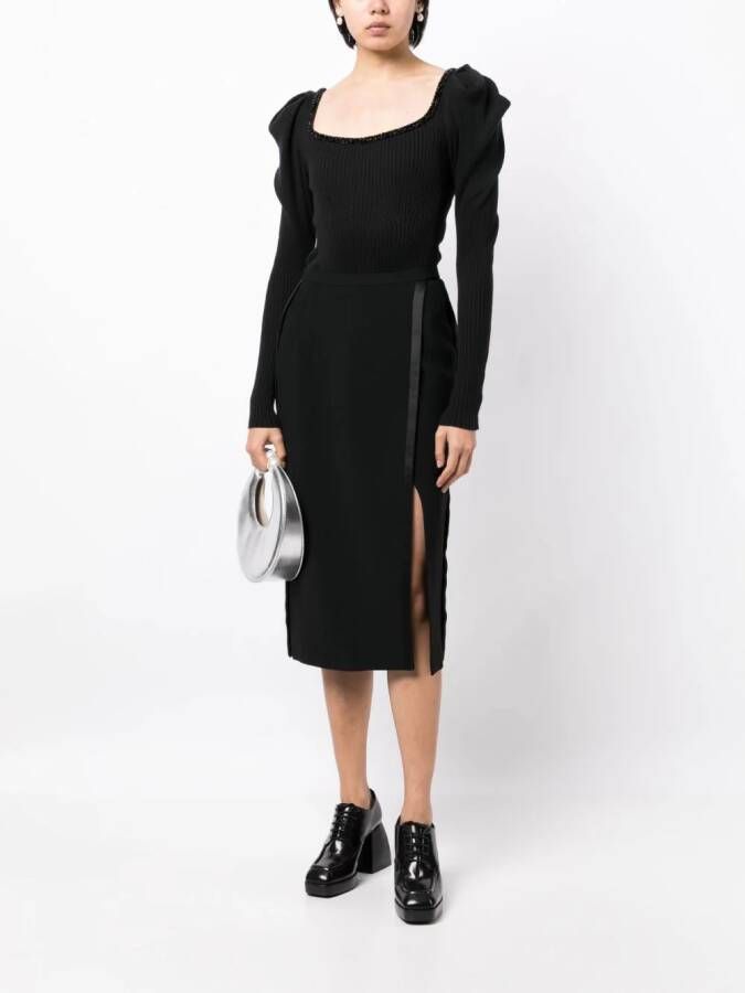 Dice Kayek High waist rok Zwart