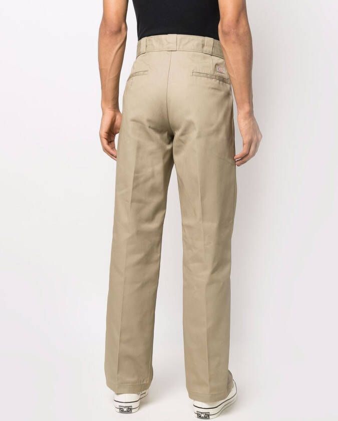 Dickies Construct Broek met logopatch Bruin