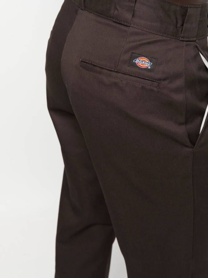 Dickies Construct Broek met logopatch Bruin