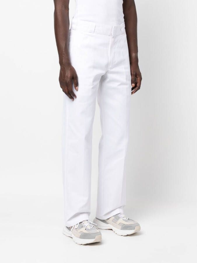Dickies Construct Broek met logopatch Wit