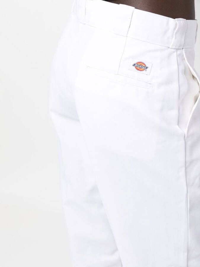 Dickies Construct Broek met logopatch Wit