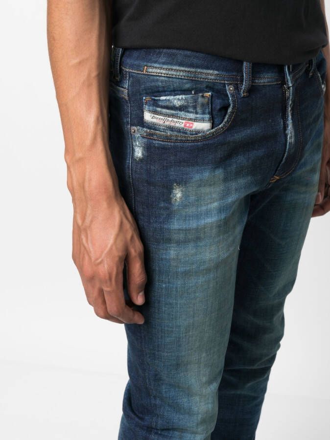 Diesel Skinny jeans Blauw