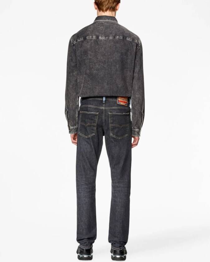 Diesel Straight jeans Blauw