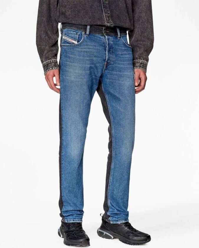 Diesel Straight jeans Blauw