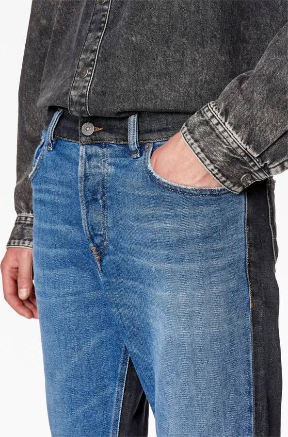 Diesel Straight jeans Blauw